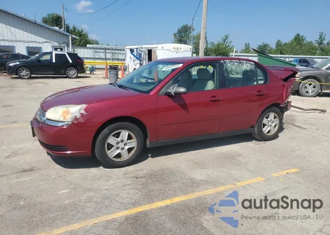 2005 Chevrolet Malibu Ls из США, поврежденный, VIN 1G1ZT52885F258603